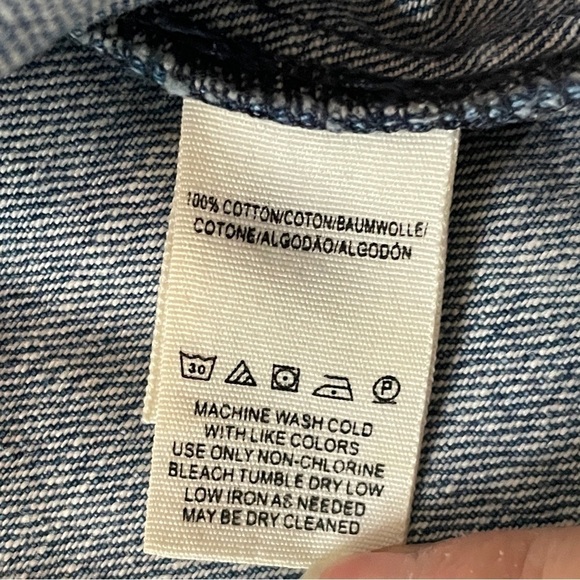 Free People Blue Casual Mini Skirt - Picture 7 of 7